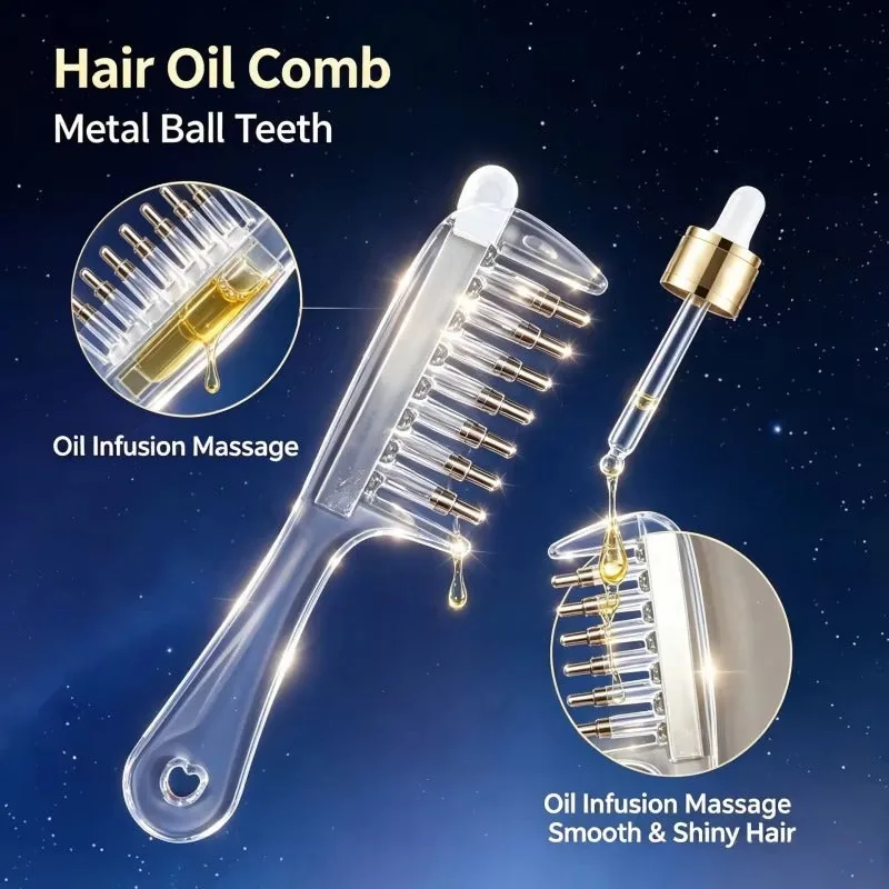 2 in 1 Scalp Massage Hair Care Comb